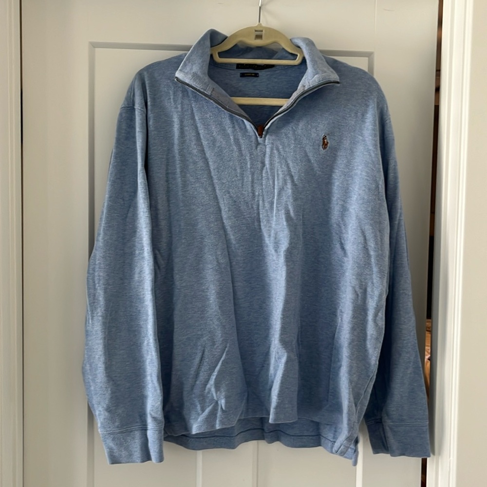 Polo men’s quarter zip up